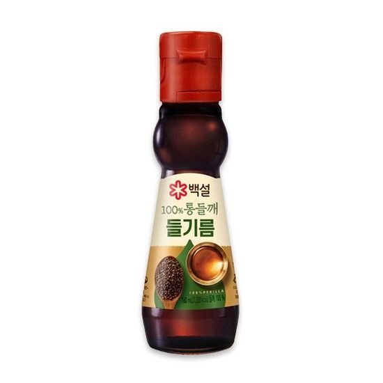[우리가락]백설 100%통들깨 들기름 160ml