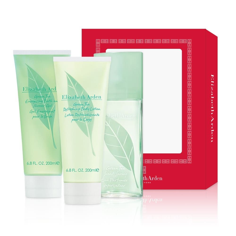(현대Hmall) 엘리자베스아덴 그린티 3종세트(향수100ml+바디로션200ml+바디워시200ml)