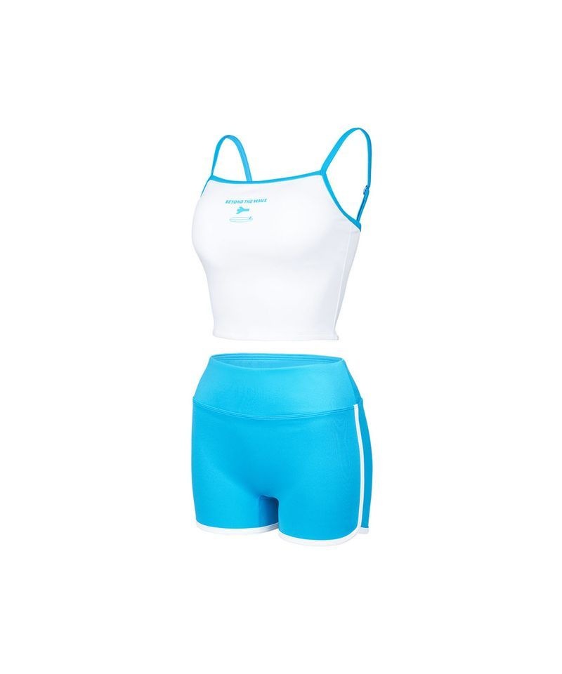 RENOMASWIM <매장정품> RENOMASWIM 여성 슬리브리스 래쉬가드 세트 화이트 RN-LS2E501-WH 5011650307 382094
