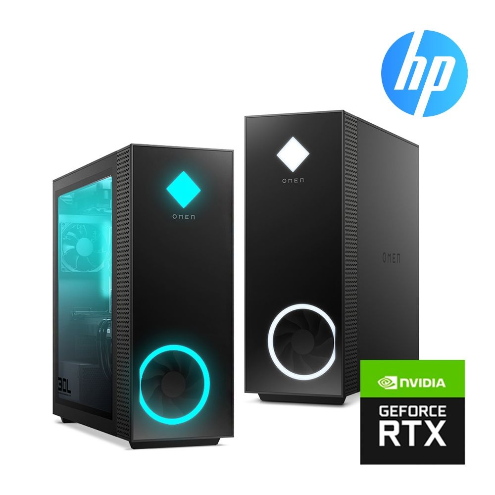HP [중고] HP OMEN 30L GT13-0848KR 10세대 i7 32G SSD480G 2TB RTX3090 24GB Win11 게이밍 타워 데스크탑 중고 PC