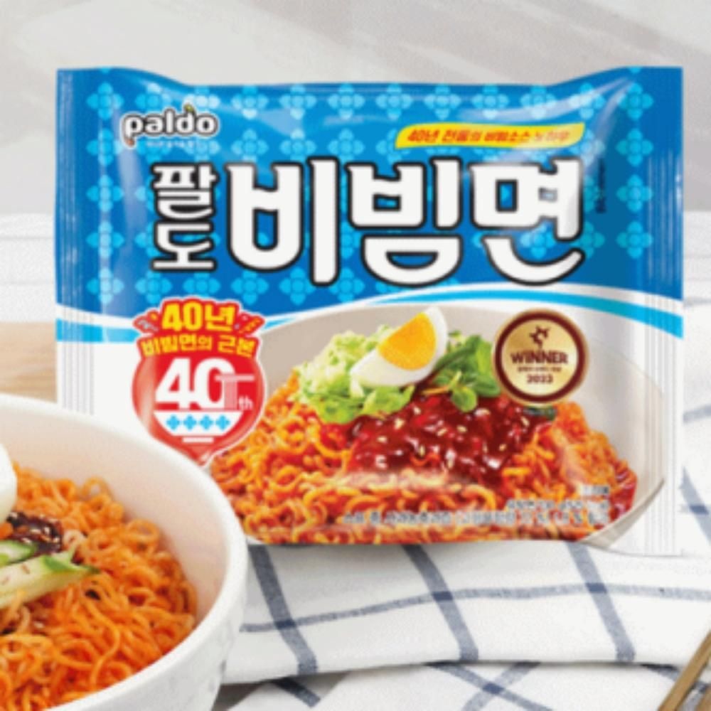 다니엘기도 OEM 비빔면 팔도 특제 비빔소스 5개입 * 2 10개입 bibim ramen