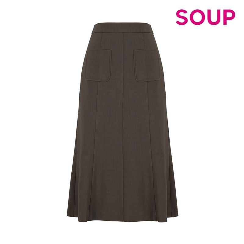아웃포켓 머메이드 스커트(SA9SR32)
