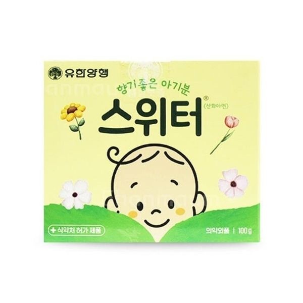 스위터 베이비 파우더 100g 아기분