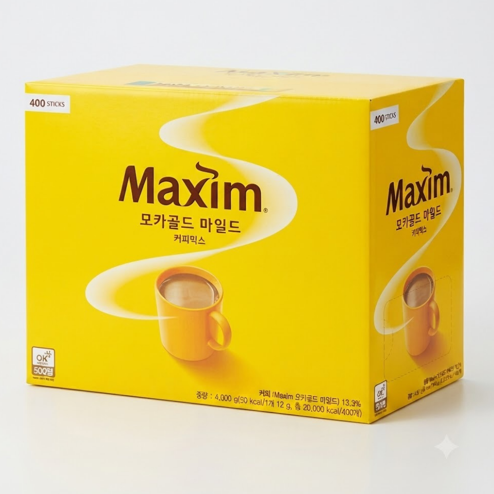 동서식품 맥심 모카골드 마일드 커피믹스 12g 400개입, 1