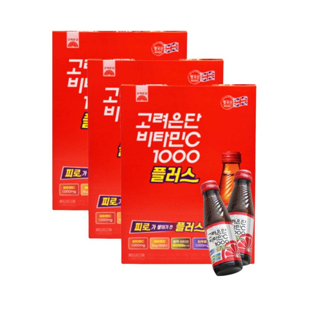 마시는 고려은단 비타민C 1000 플러스 100ml x60병(선물용)
