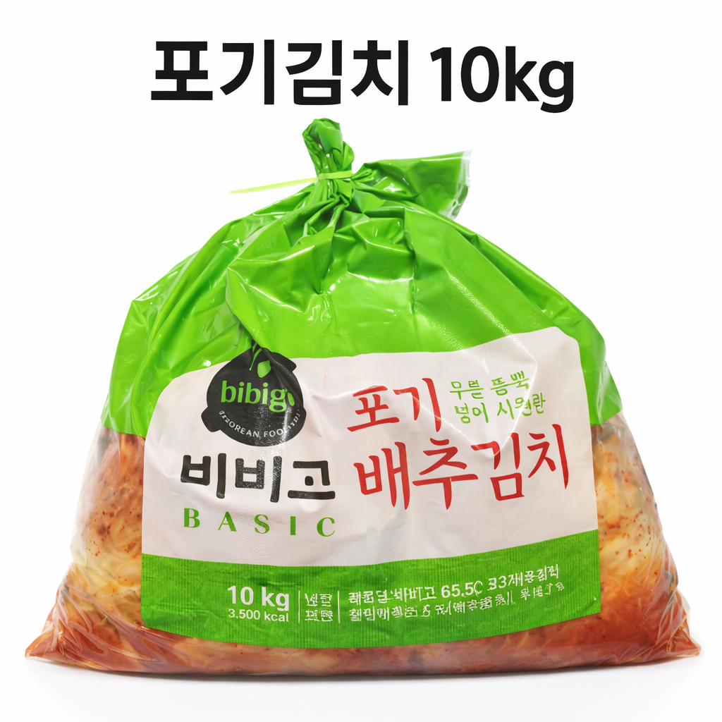 비비고 베이직 포기김치 10kg X 1개