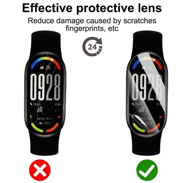 3-30PCS 소프트 하이드로 겔 필름 Xiaomi Mi Band 10