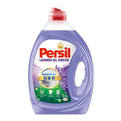 퍼실 딥클린 초미세세탁 라벤더젤 겸용 액체세제 2.5L x 2개