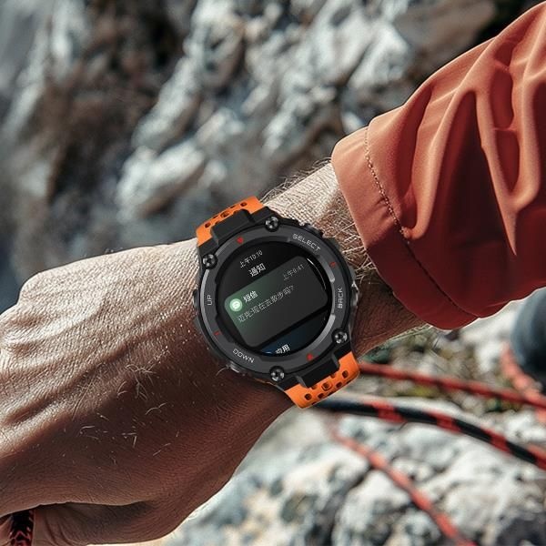 Amazfit T-REX 3 2 용 부드러운 통기성 실리콘 스트랩