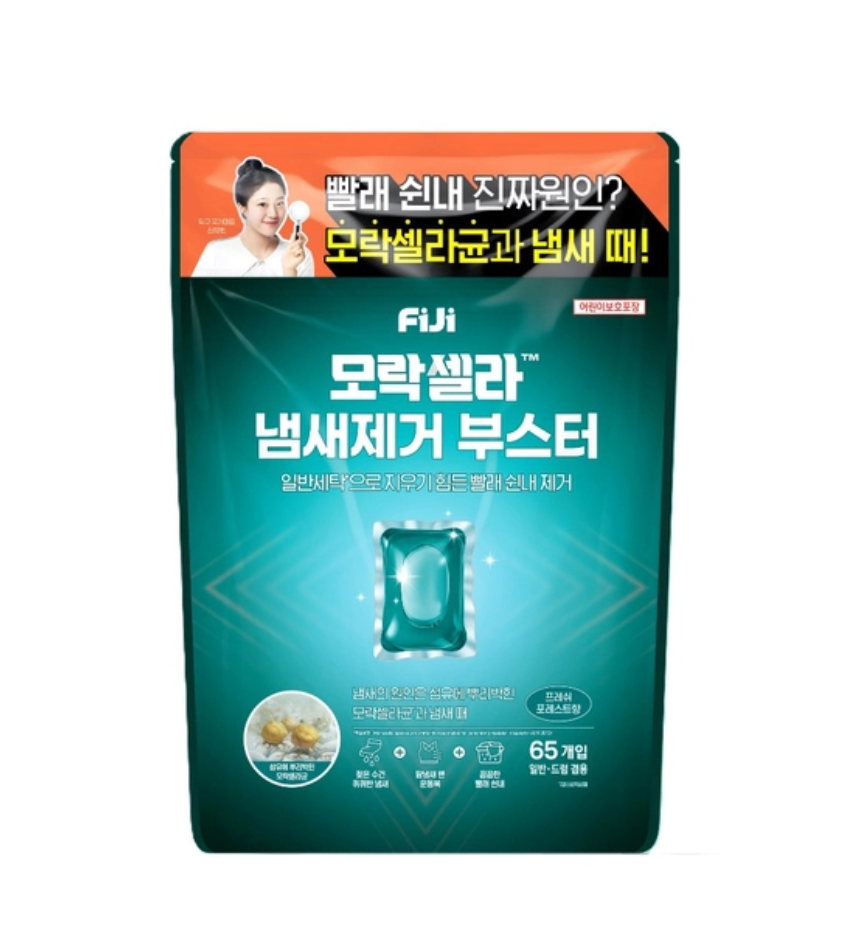 [온누리7%혜택]피지 모락셀라 냄새제거 부스터 캡슐 프레쉬 포레스트향 65개입 대용량