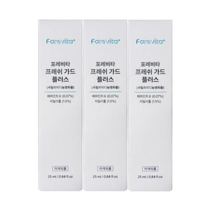 포레비타 프레쉬 가드 플러스 구강스프레이 액 25ml / 3개 / DY