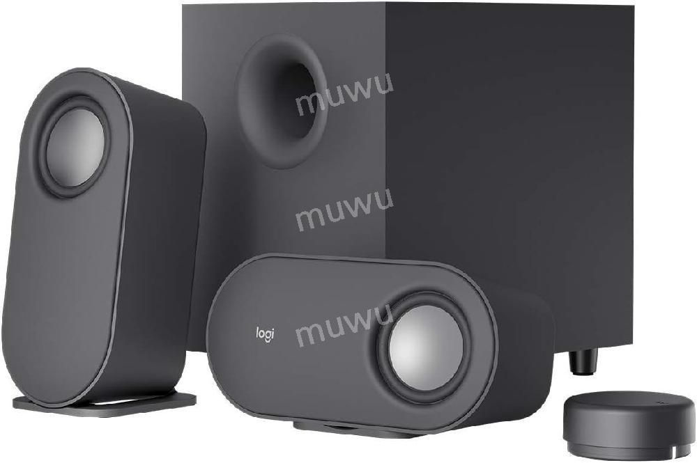 [해외] 로지텍 Z407 블루투스 스피커 최대 출력 80W 2.1ch PC 서브우퍼 무선 컨트롤러 3.5mm USB 스마트폰