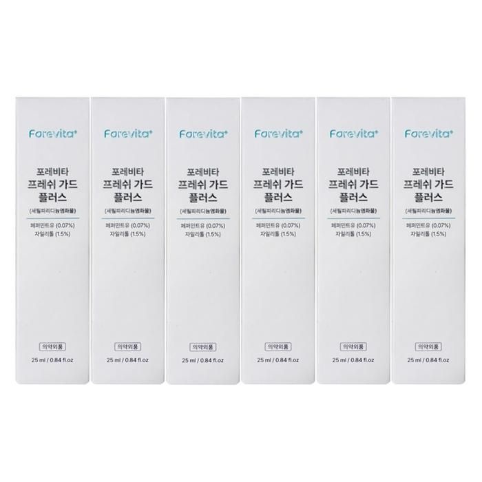 포레비타 프레쉬 가드 플러스 구강스프레이 액 25ml / 6개 / DY