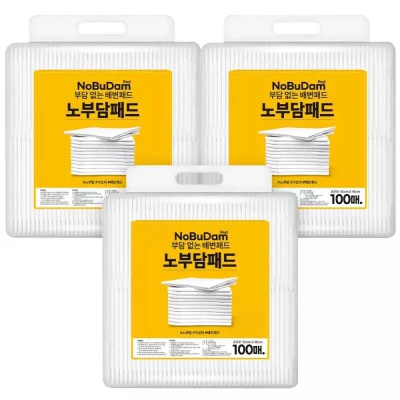 조은하우스 노부담패드 저렴한 강아지 배변패드 표준형 3팩300매 885829