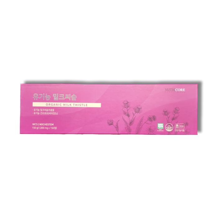 뉴트리코어 유기농 밀크씨슬 1000mg x 150정/SH