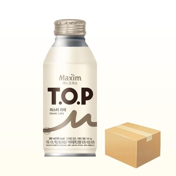 티오피 마스터라떼 380ml x 24개 (1박스) 맥심 커피음료