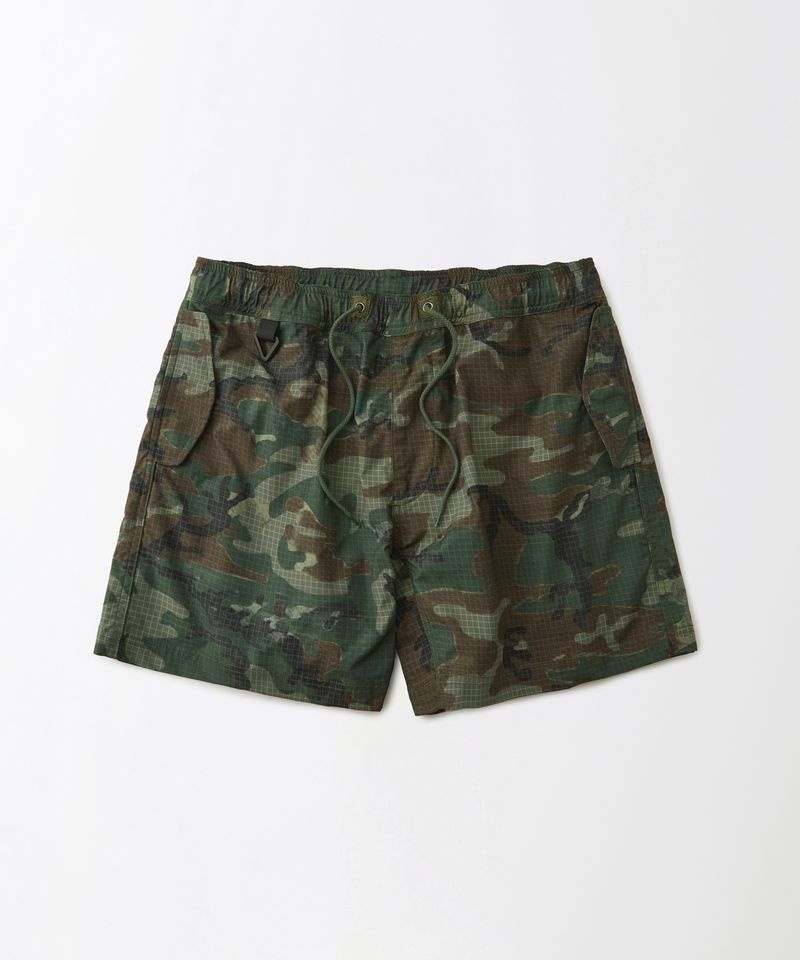아웃스탠딩 7월 29일 배송 M-51 CAMO SWIM 숏S OLIVE