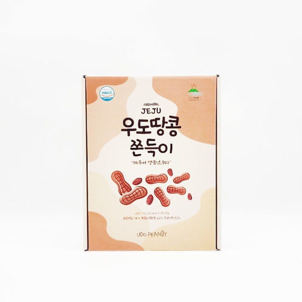 제주 우도땅콩 쫀득이18G 15개입 1개