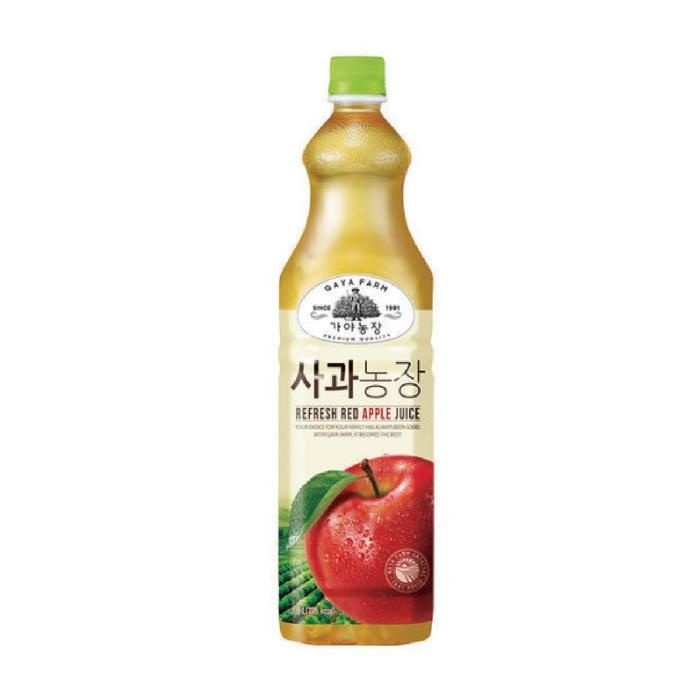 [웅진식품] 가야 사과농장 1.5L 12개