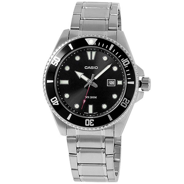타임플래닛 CASIO MDV-107D-1A1 카시오 흑새치 다이버 시계