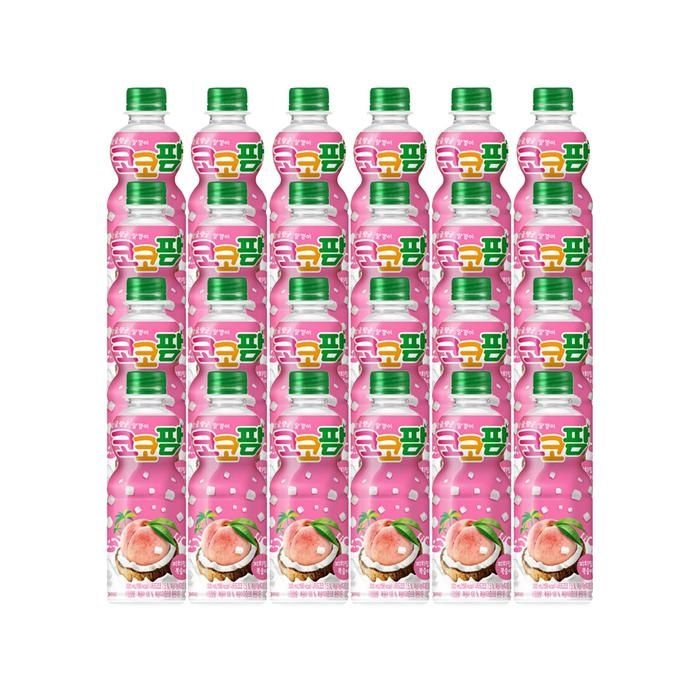 코코팜 피치핑크 복숭아 300ml 24개