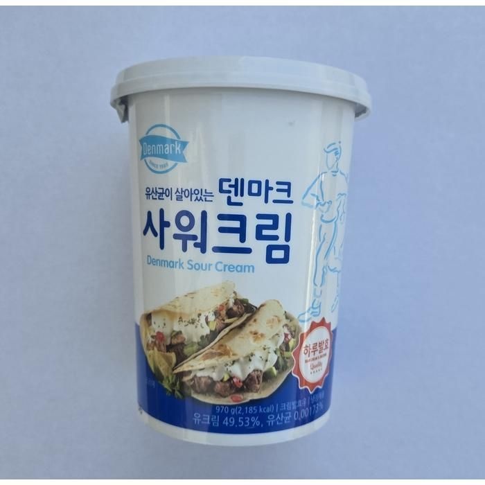 동원 덴마크 사워크림 970g 냉장 샤워크림