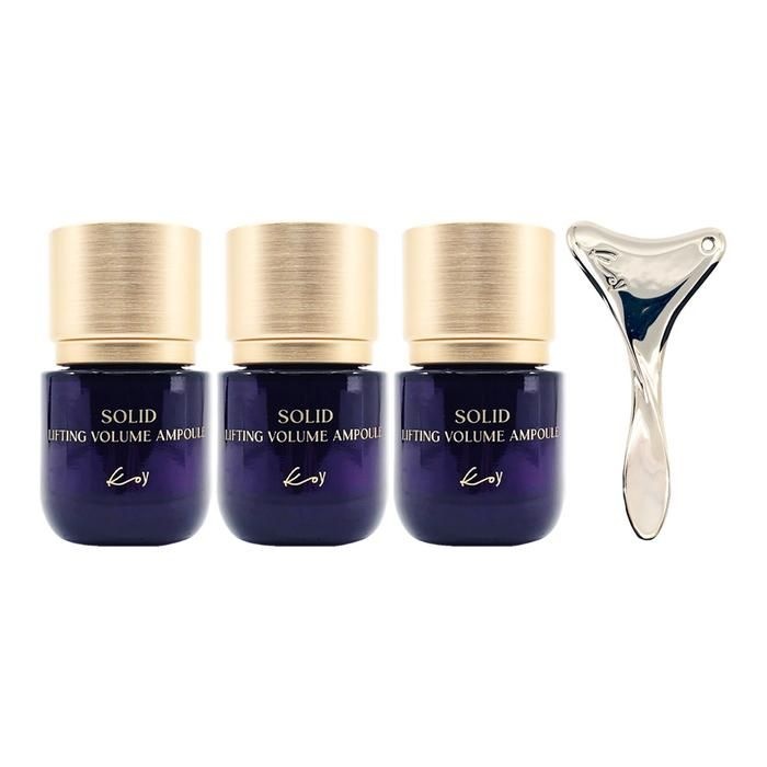 KOY 코이 고현정 솔리드 리프팅 볼륨 단백질 앰플 35ml 3개+괄사
