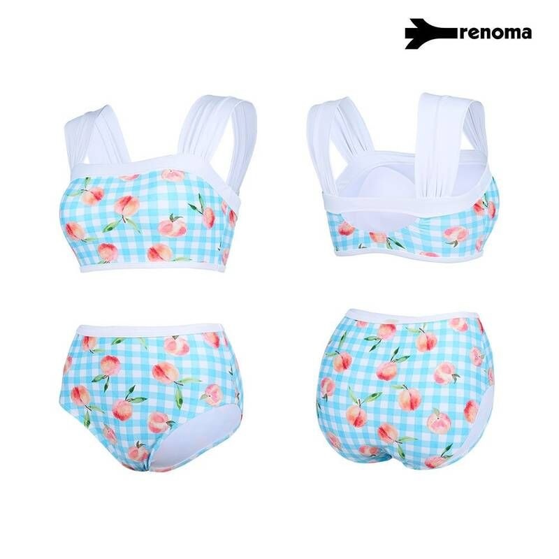 <매장정품> 여성 피치 샤링 비키니 수영복 LS2F303 RN-LS2F303_BU_LCT 388318