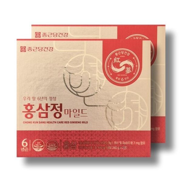 [하프클럽]종근당건강 홍삼정 마일드 240g 2병 2박스 /wb
