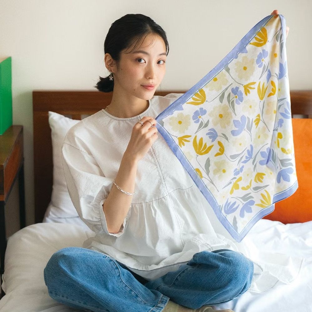 Wpc.손수건 부드러운 라지 손수건 H24-204