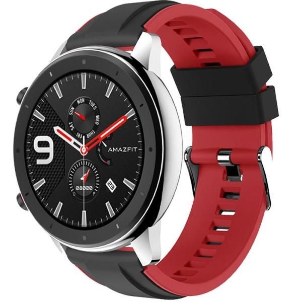 Amazfit GTR용 실리콘 밴드, GTS 4 3 2e 2 용 스포츠