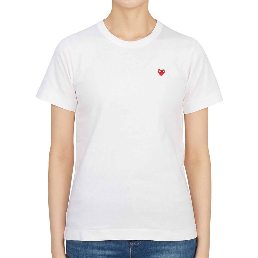 COMME DES GARCONS 미니 레드와펜 여성 반팔티셔츠 AZ T303 051 2