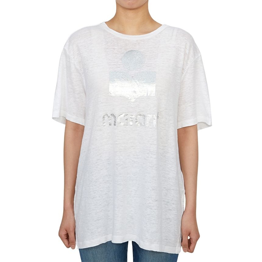 ISABEL MARANT 즈웰 여성 반팔티셔츠 TS0001FB A1N10E 20WH