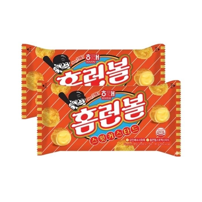 해태 홈런볼 스윗커스타드 41g x 2개
