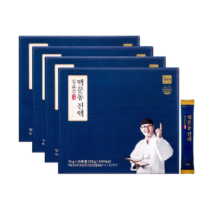 김오곤 [eTV]김오곤 맥문동진액 10g 30포 x 4박스(총120포)[36056462]