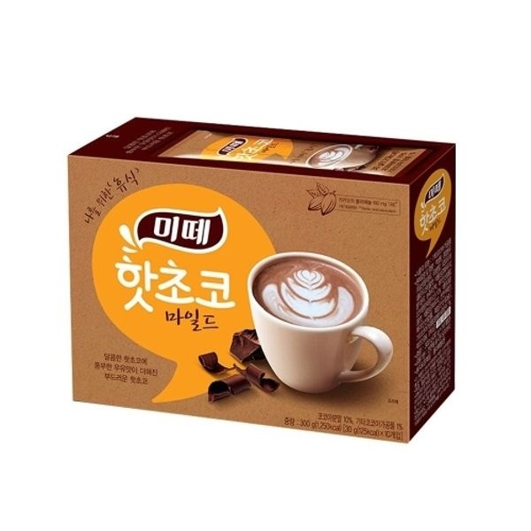 미떼 핫초코 마일드 120T(10Tx12개) 코코아 초콜릿