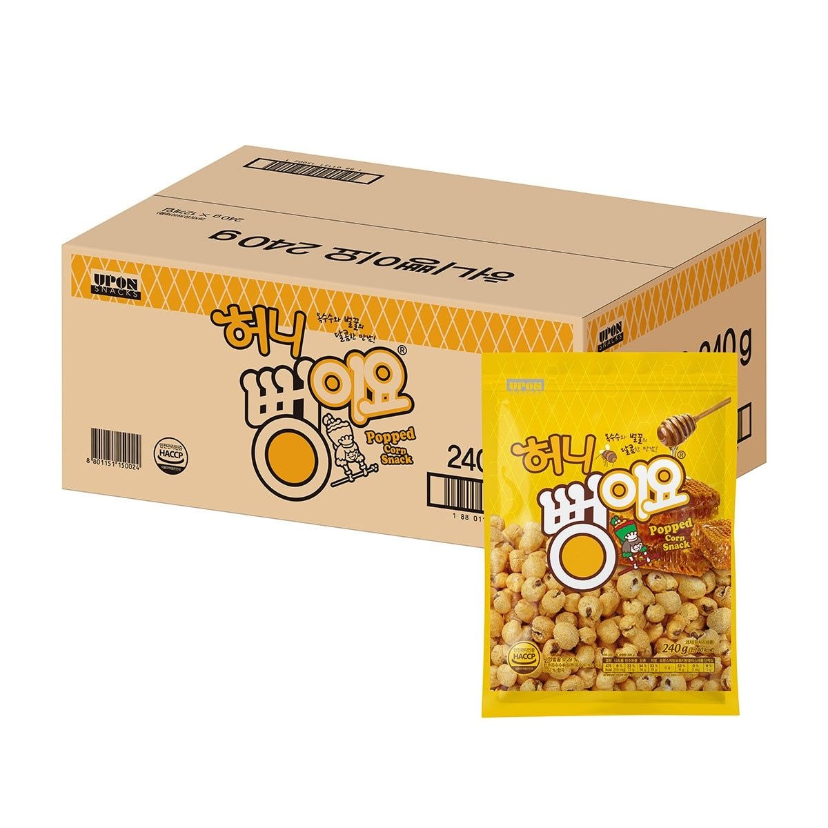 허니 뻥이요 2,880g (270g x 12봉)