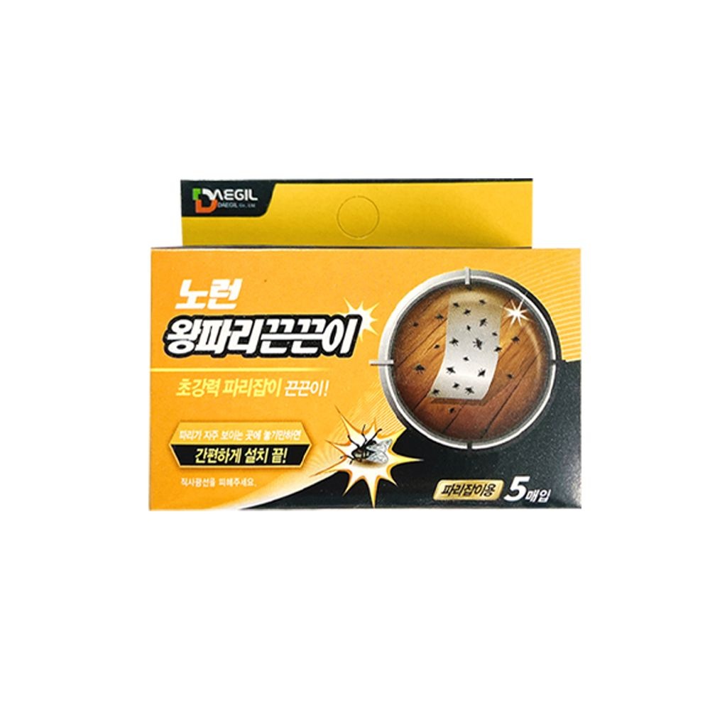 대길 노런 왕파리 끈끈이 5매입