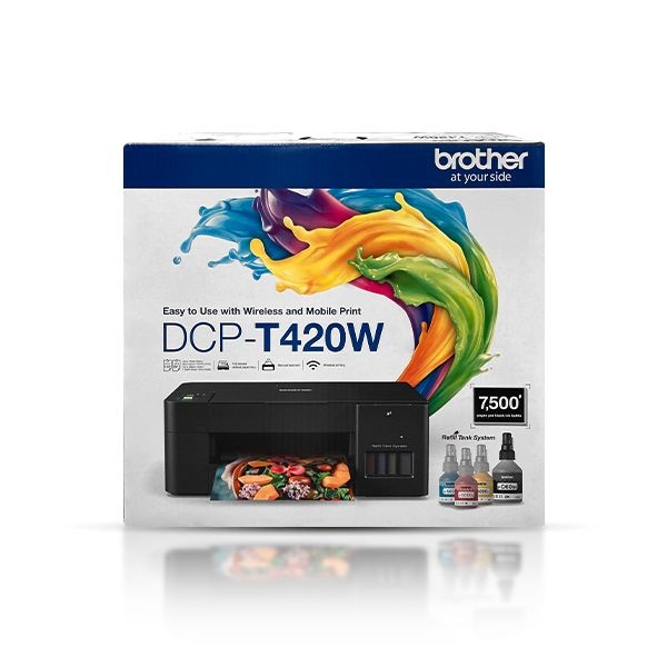 브라더 정품무한복합기 DCP-T420W / 프린터+복사기+스캐너+무선출력/잉크포함