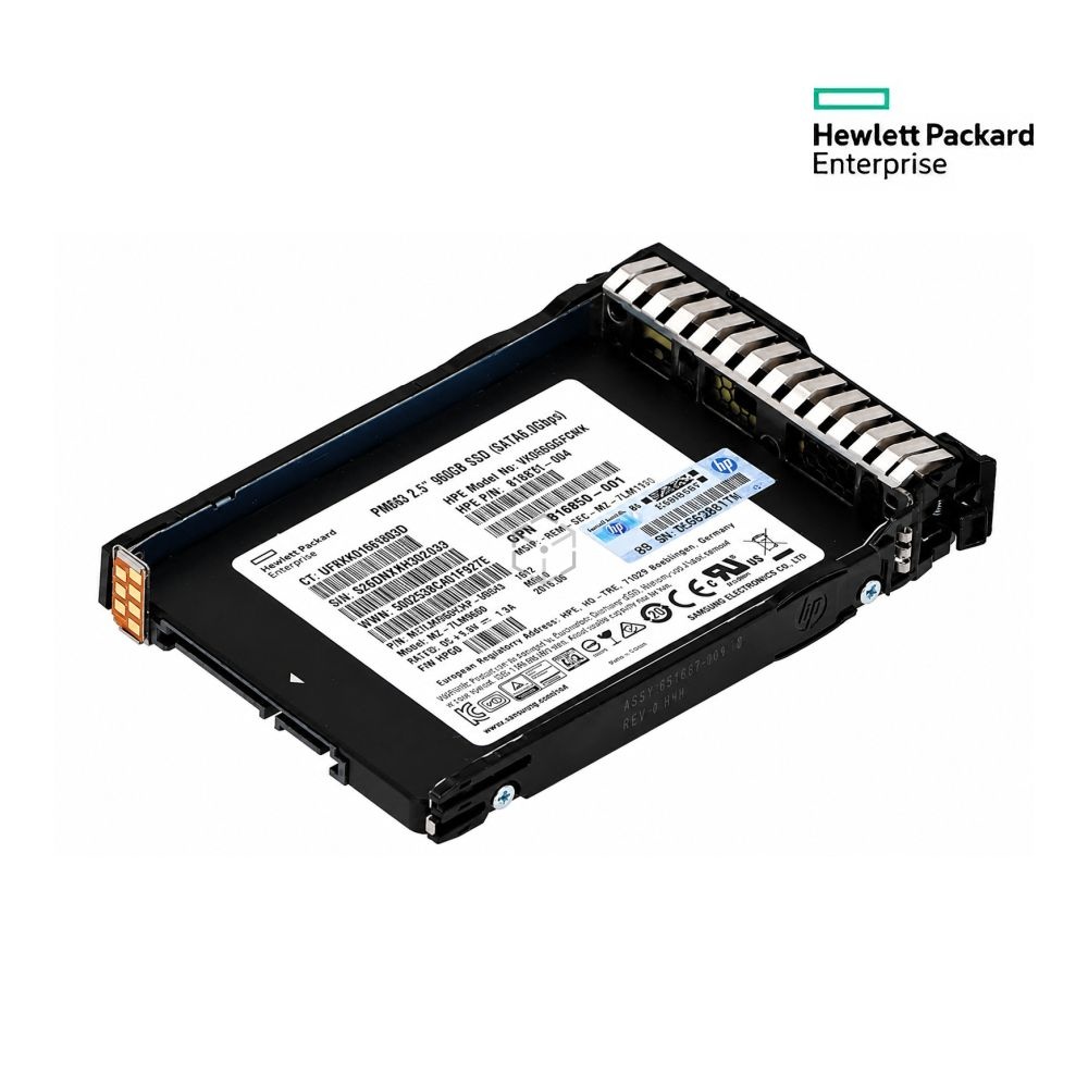 HPE 960GB SATA 2.5 RI 서버SSD PM893 MZ7L3960HCJR-00AH3 P44000-002