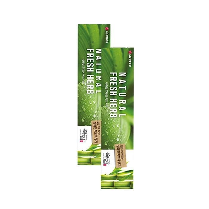 죽염 내추럴 프레쉬 허브치약 160g x 10개