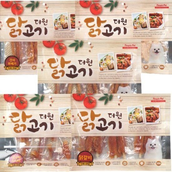 더원 닭고기 강아지간식 300g 5개세트 304724