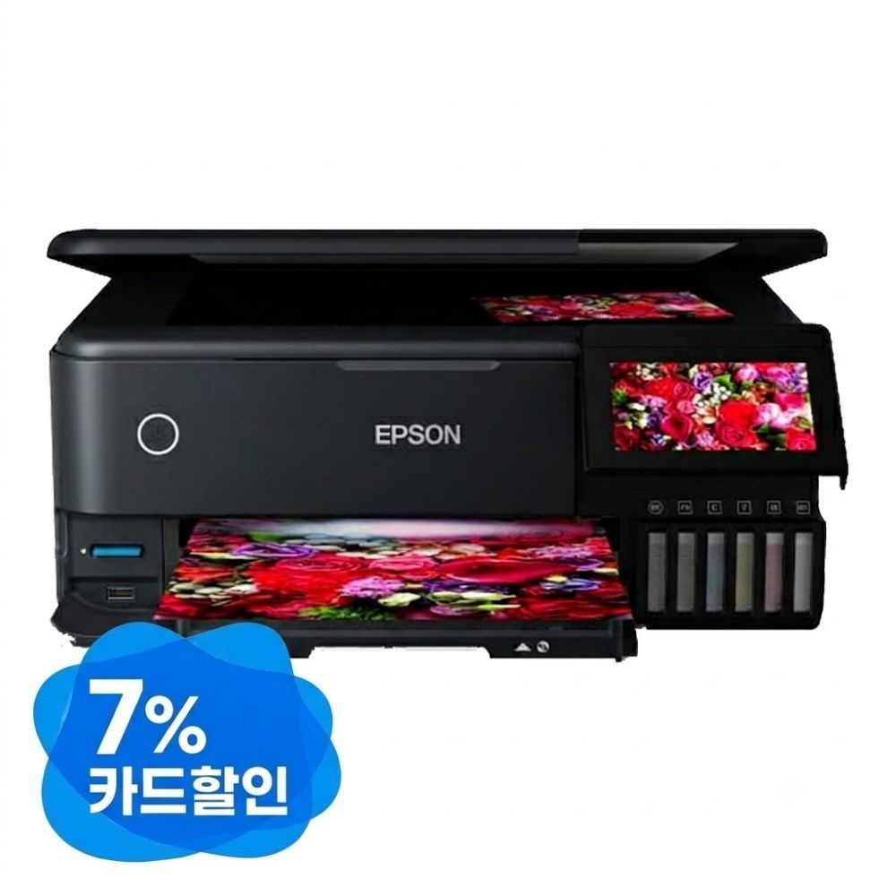 [오늘출발] 엡손 [카드7%할인] 엡손 L8160 정품 무한잉크 포토 프린터 복합기 양면인쇄 잉크포함 상품평행사