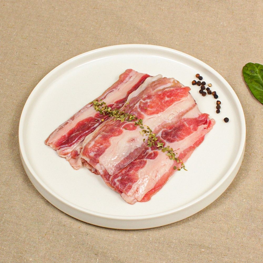 간편하게 구워먹는 미국산 우삼겹 500g / 1kg
