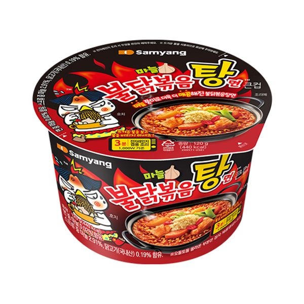 [온누리7%혜택][삼양식품] 큰컵 불닭볶음탕면(16입)