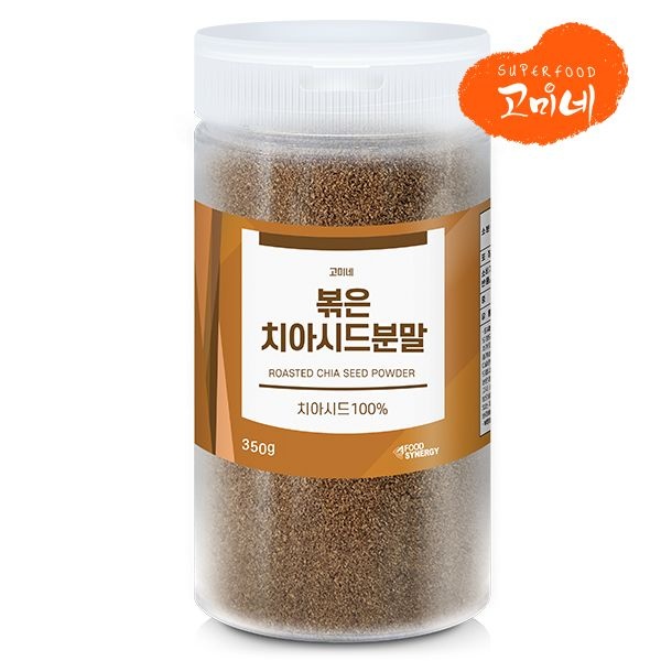 [오늘출발] 고미네 볶은치아시드분말 350g 씨드 100% 무첨가 고소함