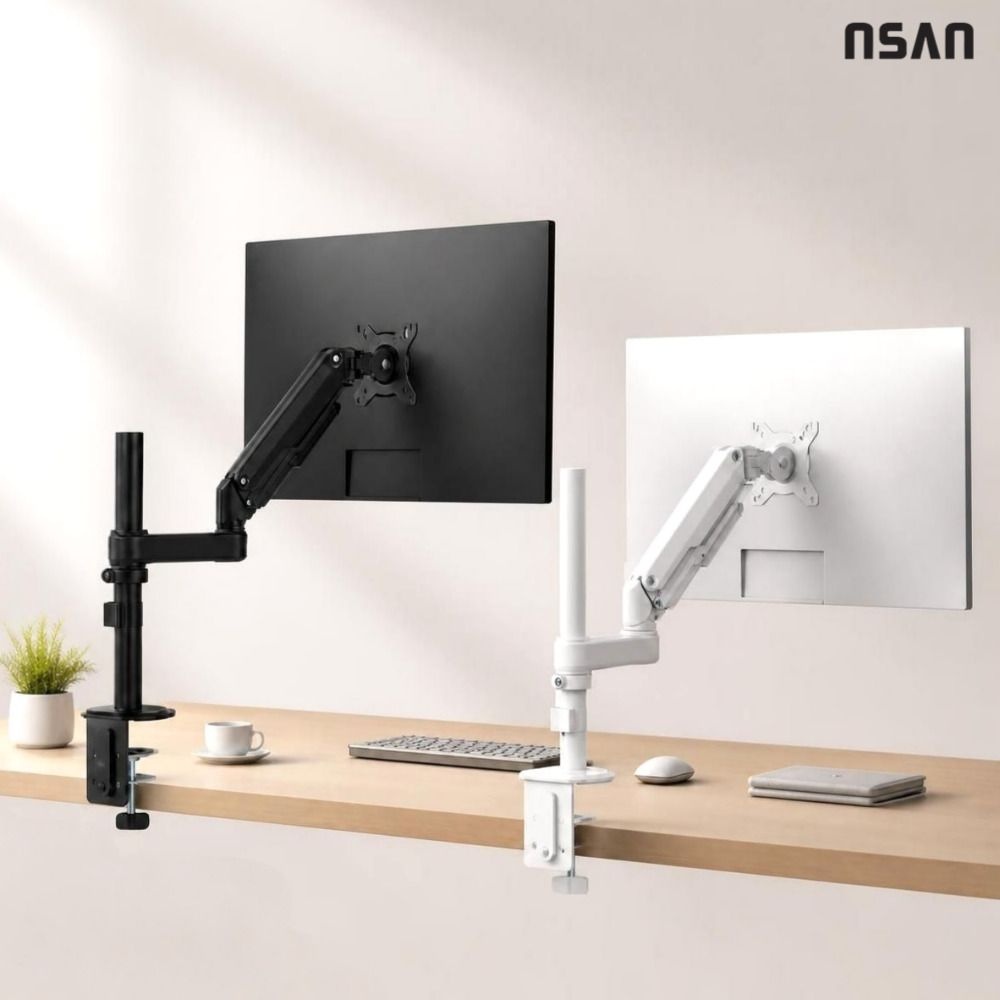 엔산 27인치 32인치 모니터암 모니터거치대 삼성 LG DELL 호환 높이조절 +BGP-15
