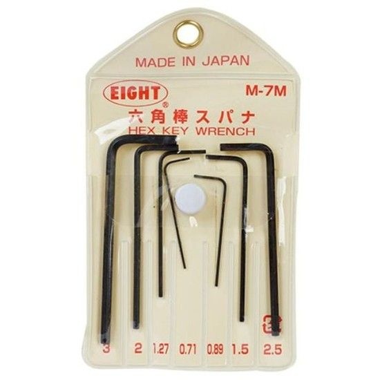 76289 마이크로 L렌치세트 M-7M 랜치 수작업 작업 육각렌치 에이트