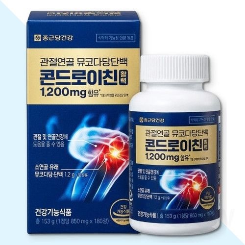 관절 연골 뮤코다당단백 콘드로이친 활력 2박스
