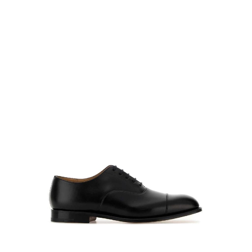 처치스 [X45]처치스 EEB353FG000009WF F0AAB Black leather Consul lace up shoes 남성 레이스업 옥스퍼드 더비슈즈 윙팁 드레스슈즈